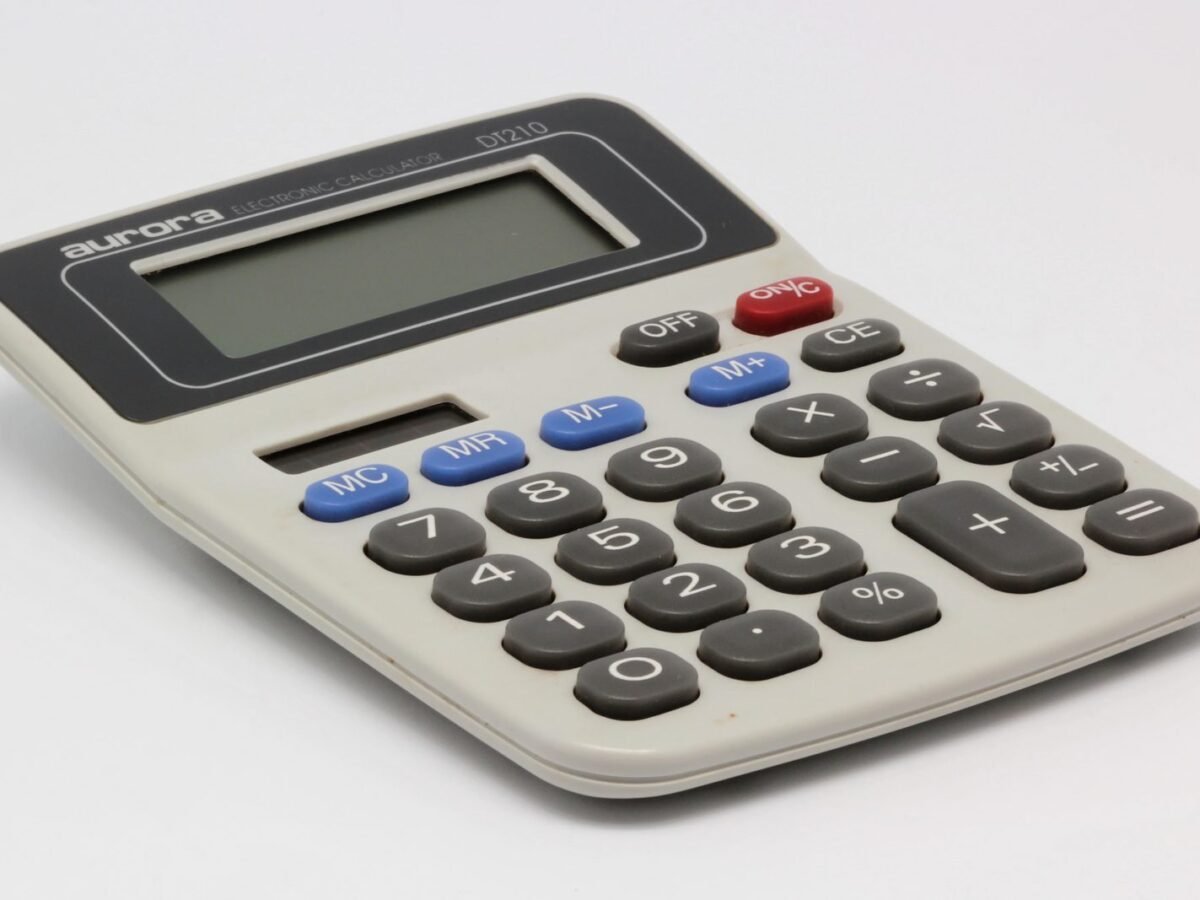 Calculadora electrónica de sobremesa