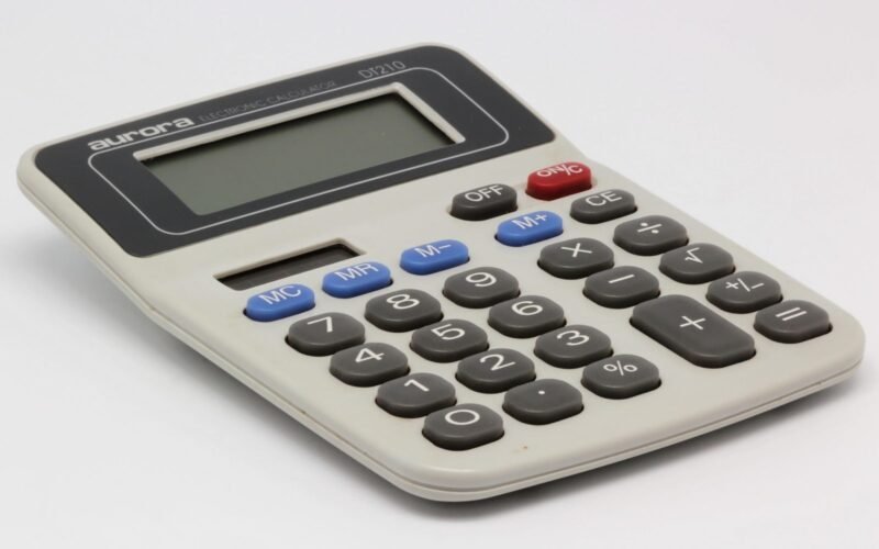 Calculadora electrónica de sobremesa